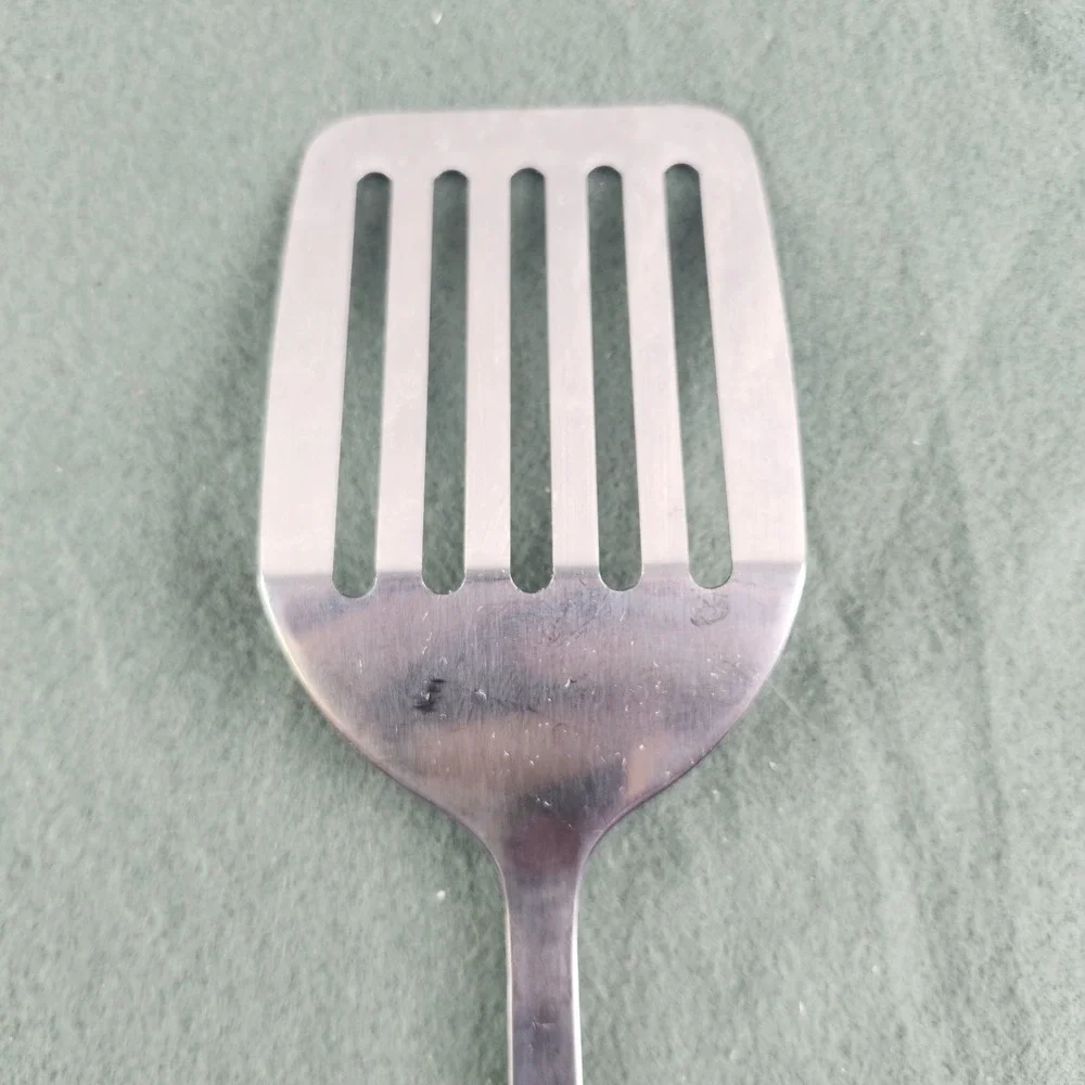 Temp-tations by Tara Blue Floral Lace Grandma Stainless Spatula Silicone‎ Handle
